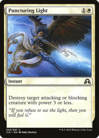 Puncturing Light [Shadows over Innistrad] | Spectrum Games