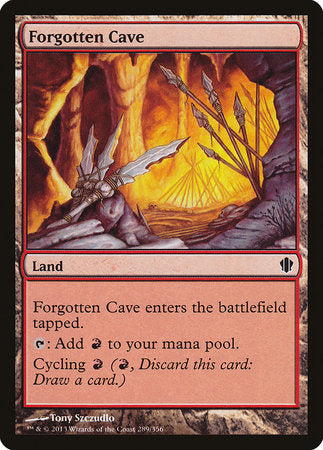 Forgotten Cave [Commander 2013] | Spectrum Games