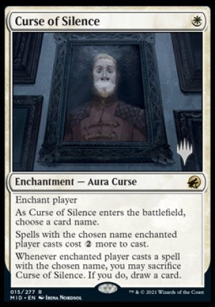 Curse of Silence (Promo Pack) [Innistrad: Midnight Hunt Promos] | Spectrum Games