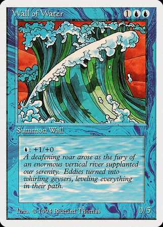 Wall of Water [Summer Magic / Edgar] | Spectrum Games