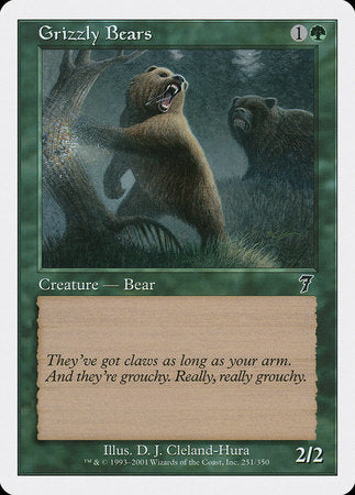 Grizzly Bears [Seventh Edition] | Spectrum Games