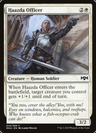 Haazda Officer [Ravnica Allegiance] | Spectrum Games