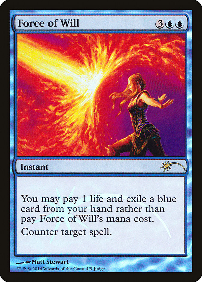 Force of Will [Judge Gift Cards 2014] | Spectrum Games