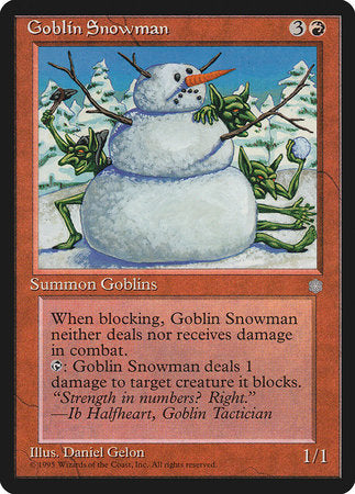 Goblin Snowman [Ice Age] | Spectrum Games