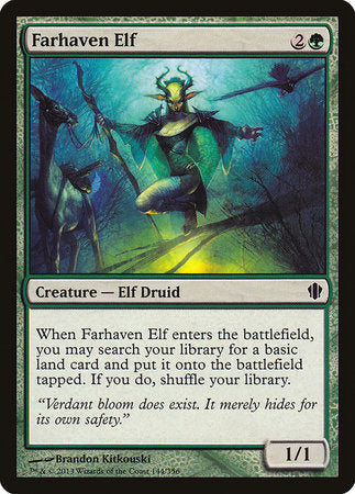 Farhaven Elf [Commander 2013] | Spectrum Games