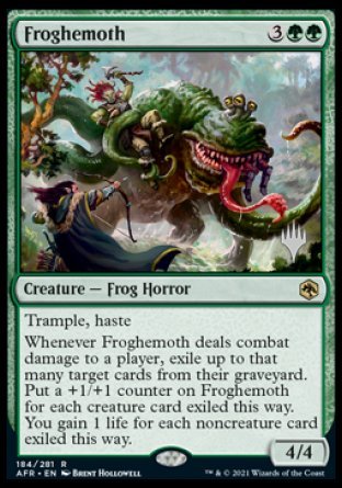 Froghemoth (Promo Pack) [Dungeons & Dragons: Adventures in the Forgotten Realms Promos] | Spectrum Games