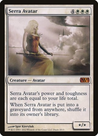 Serra Avatar [Duels of the Planeswalkers Promos 2012] | Spectrum Games