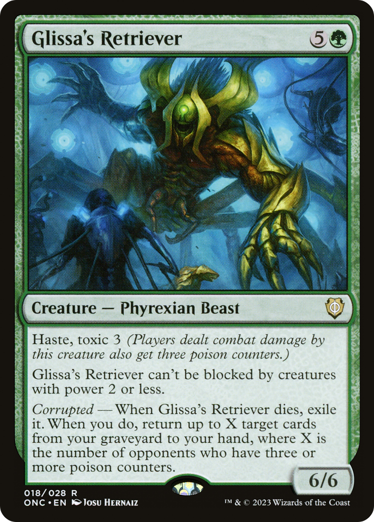 Glissa's Retriever [Phyrexia: All Will Be One Commander] | Spectrum Games