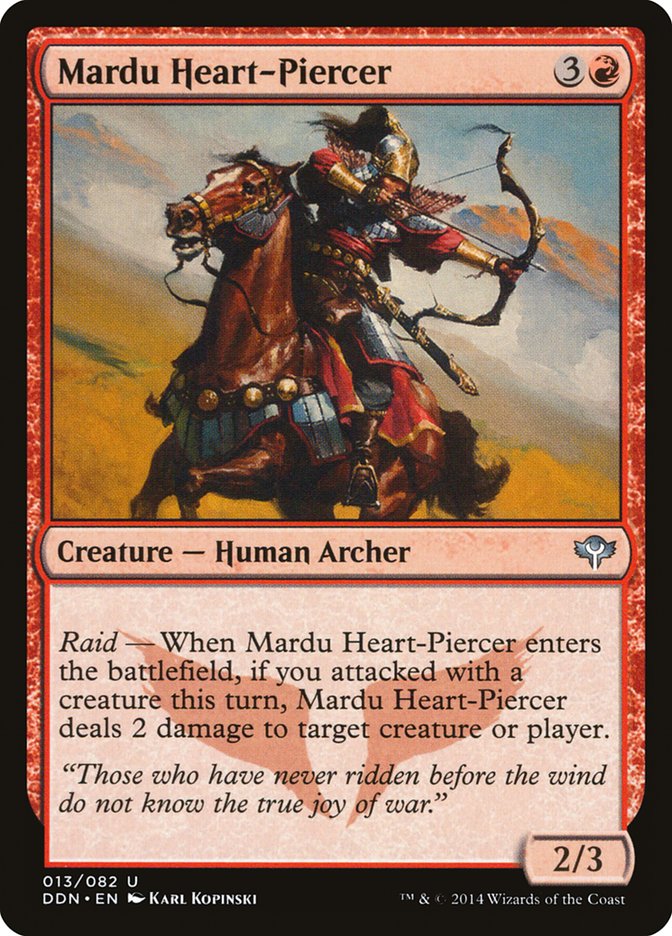 Mardu Heart-Piercer [Duel Decks: Speed vs. Cunning] | Spectrum Games