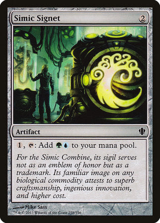 Simic Signet [Commander 2013] | Spectrum Games