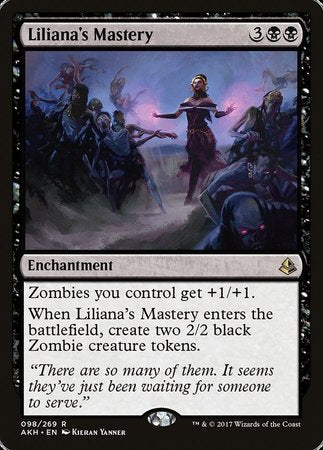 Liliana's Mastery [Amonkhet] | Spectrum Games