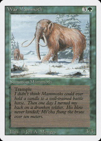 War Mammoth [Revised Edition] | Spectrum Games