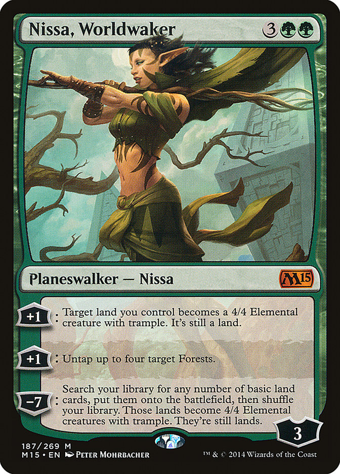 Nissa, Worldwaker [Magic 2015] | Spectrum Games