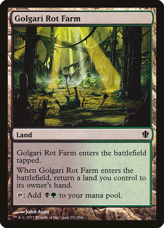 Golgari Rot Farm [Commander 2013] | Spectrum Games