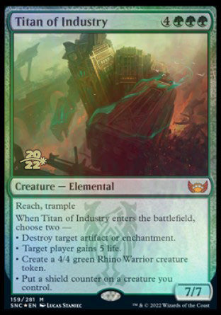 Titan of Industry [Streets of New Capenna Prerelease Promos] | Spectrum Games