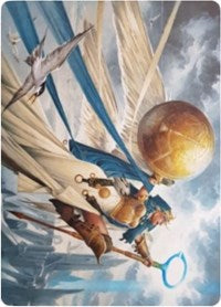 Linvala, Shield of Sea Gate Art Card [Zendikar Rising Art Series] | Spectrum Games