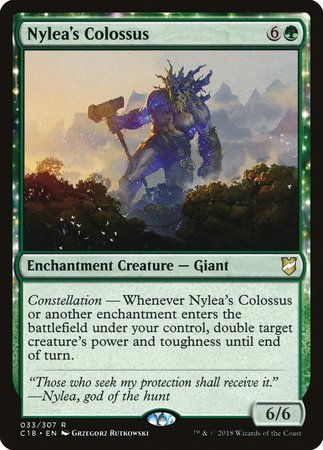 Nylea's Colossus [Commander 2018] | Spectrum Games