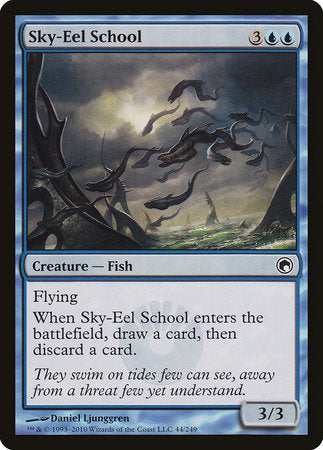 Sky-Eel School [Scars of Mirrodin] | Spectrum Games