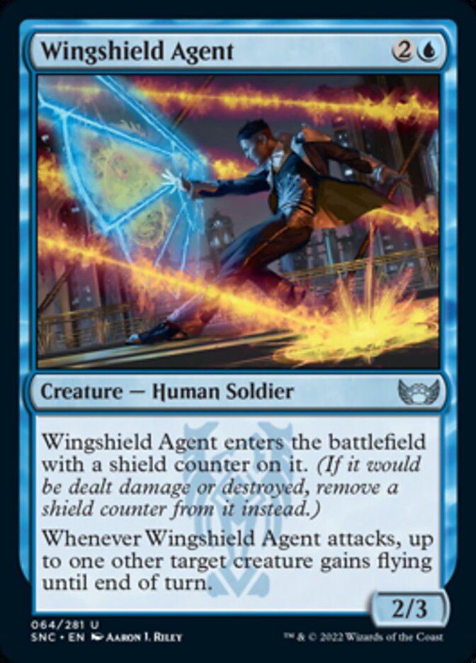 Wingshield Agent [Streets of New Capenna] | Spectrum Games