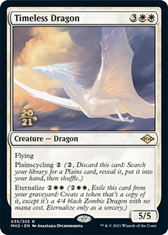 Timeless Dragon [Modern Horizons 2 Prerelease Promos] | Spectrum Games