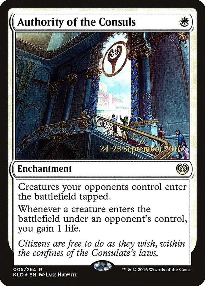 Authority of the Consuls  [Kaladesh Prerelease Promos] | Spectrum Games