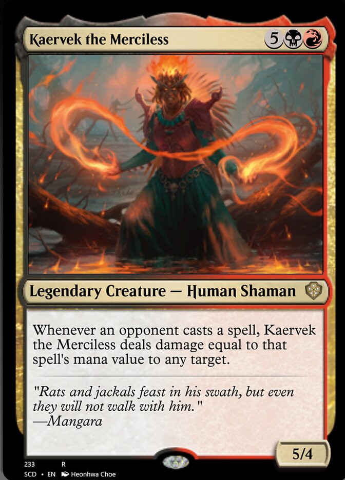 Kaervek the Merciless [Starter Commander Decks] | Spectrum Games