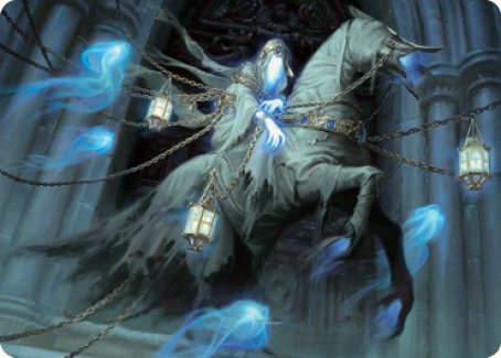 Patrician Geist Art Card [Innistrad: Midnight Hunt Art Series] | Spectrum Games