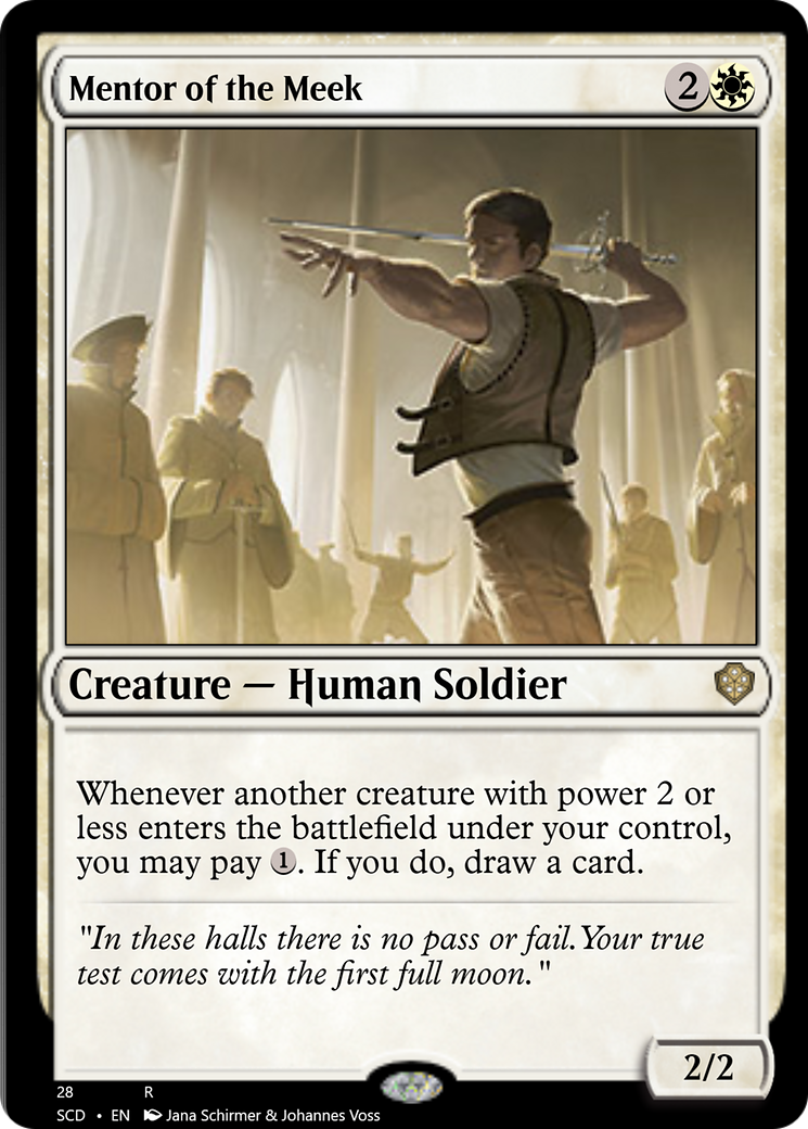Mentor of the Meek [Starter Commander Decks] | Spectrum Games