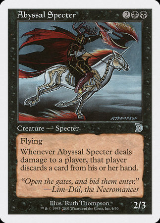 Abyssal Specter [Deckmasters] | Spectrum Games