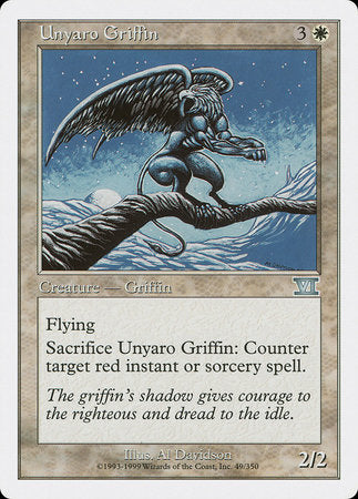 Unyaro Griffin [Classic Sixth Edition] | Spectrum Games