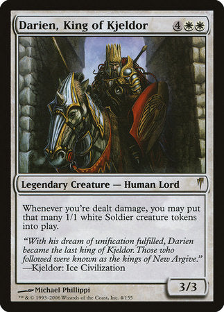 Darien, King of Kjeldor [Coldsnap] | Spectrum Games