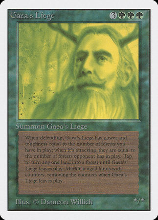 Gaea's Liege [Unlimited Edition] | Spectrum Games