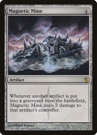 Magnetic Mine [Mirrodin Besieged] | Spectrum Games