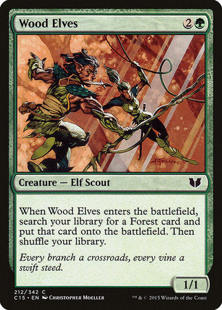 Wood Elves [Commander 2015] | Spectrum Games