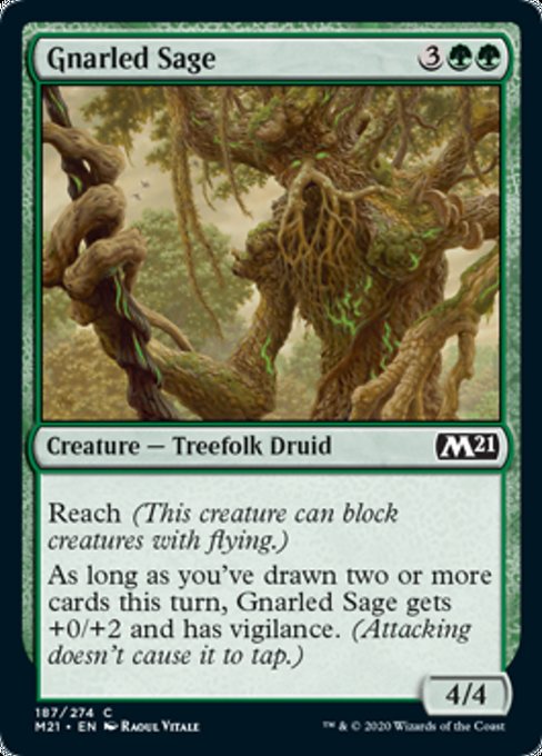 Gnarled Sage [Core Set 2021] | Spectrum Games