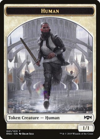 Human Token [Ravnica Allegiance Tokens] | Spectrum Games