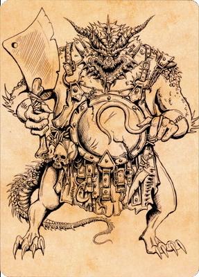 Thrakkus the Butcher Art Card [Commander Legends: Battle for Baldur's Gate Art Series] | Spectrum Games