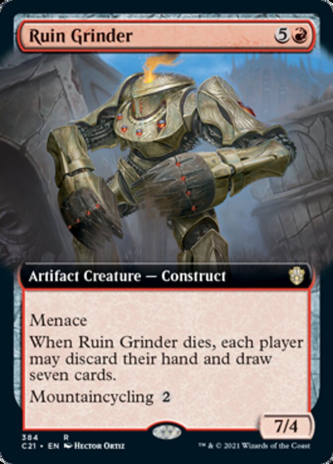 Ruin Grinder (Extended) [Commander 2021] | Spectrum Games