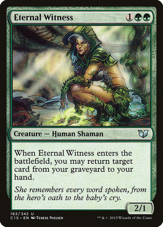 Eternal Witness [Commander 2015] | Spectrum Games