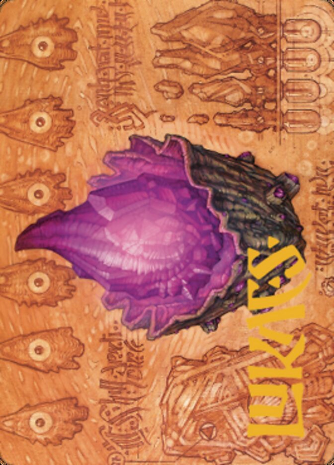 Thorn of Amethyst Art Card (Gold-Stamped Signature) [The Brothers' War Art Series] | Spectrum Games