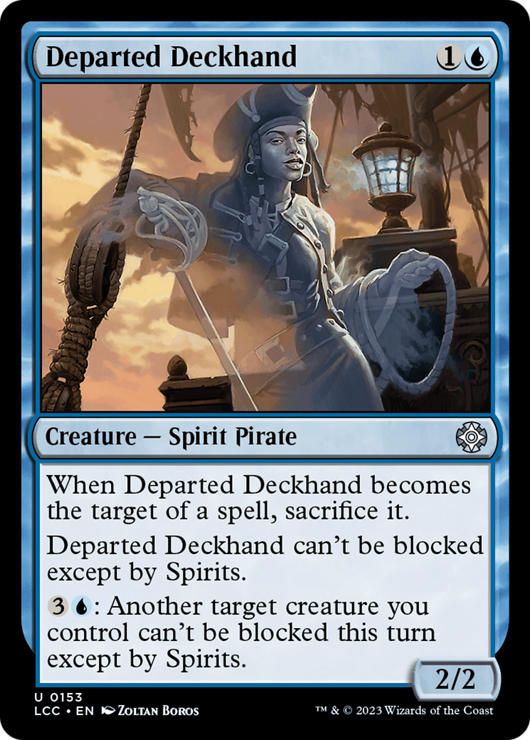 Departed Deckhand [The Lost Caverns of Ixalan Commander] | Spectrum Games