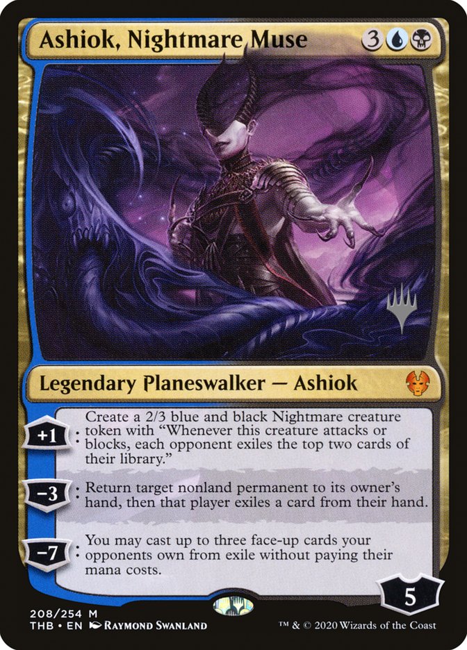 Ashiok, Nightmare Muse (Promo Pack) [Theros Beyond Death Promos] | Spectrum Games