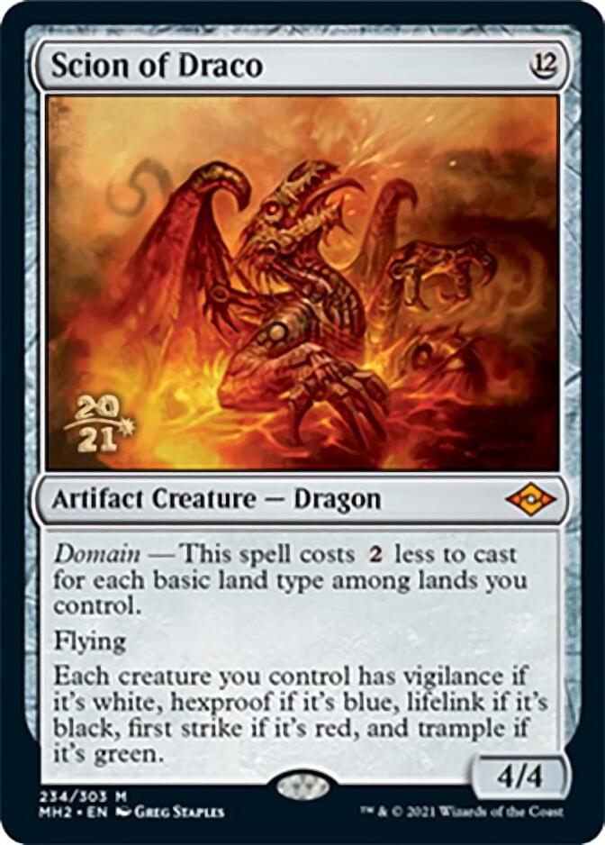 Scion of Draco [Modern Horizons 2 Prerelease Promos] | Spectrum Games