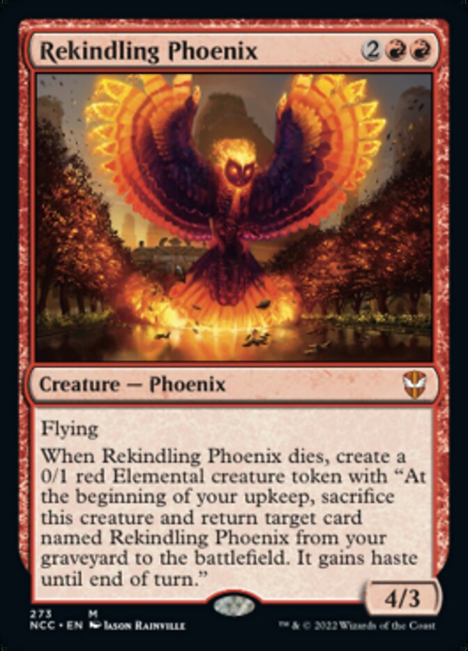Rekindling Phoenix [Streets of New Capenna Commander] | Spectrum Games