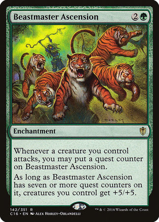 Beastmaster Ascension [Commander 2016] | Spectrum Games