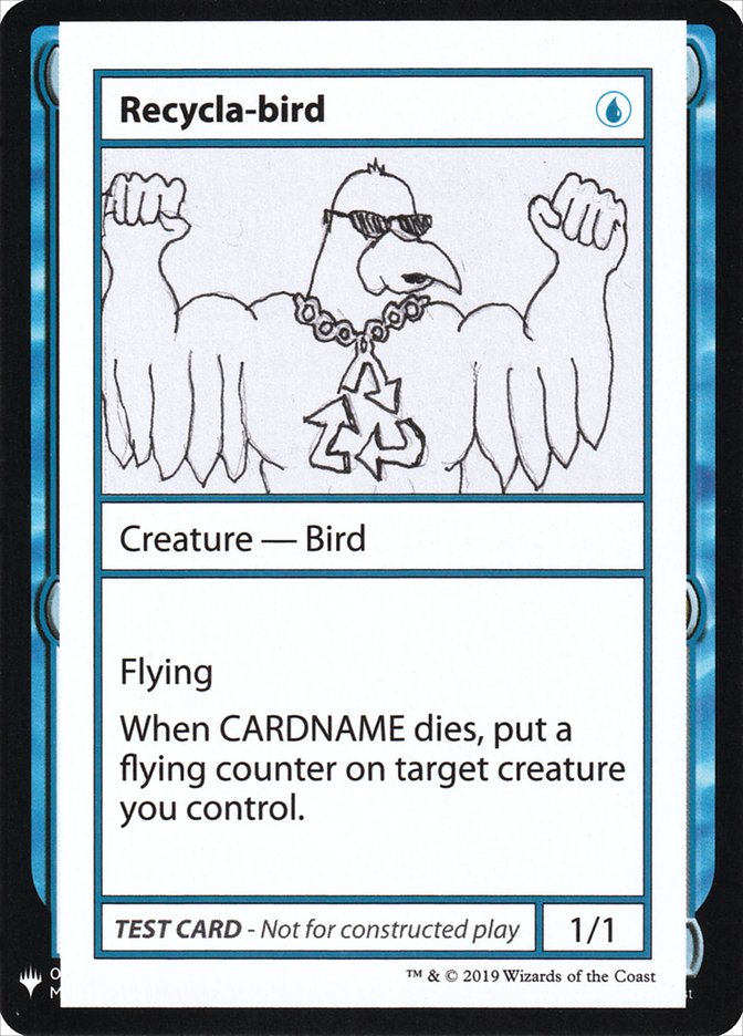 Recycla-bird [Mystery Booster Playtest Cards] | Spectrum Games