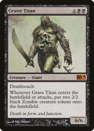 Grave Titan [Magic 2011] | Spectrum Games