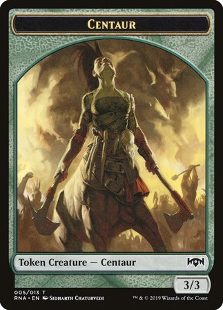 Centaur Token [Ravnica Allegiance Tokens] | Spectrum Games