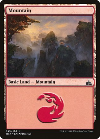 Mountain [Rivals of Ixalan] | Spectrum Games