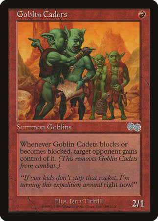 Goblin Cadets [Urza's Saga] | Spectrum Games